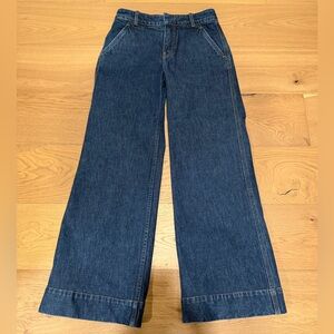 A.L.C. Blue Wide-Leg Women Jeans